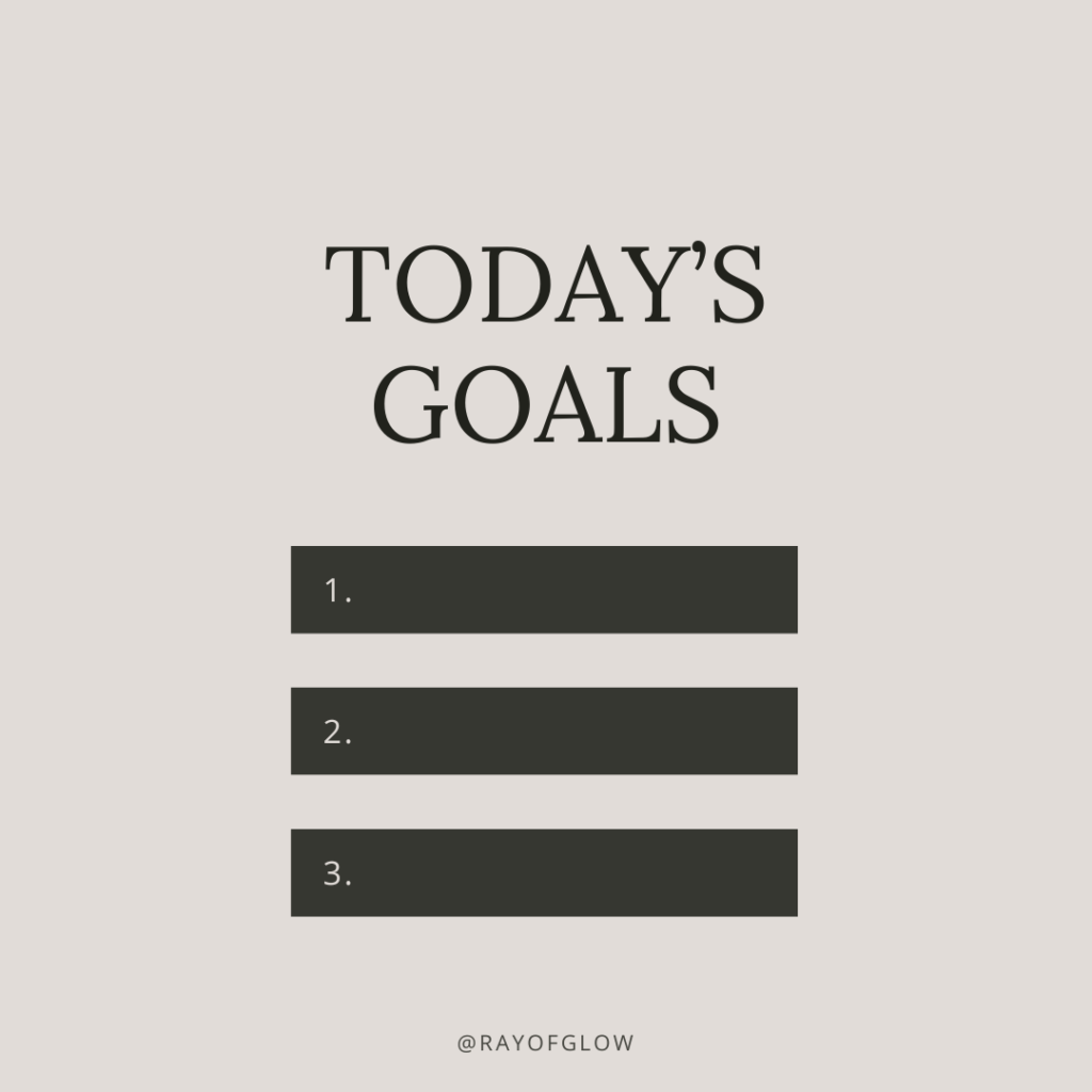 Set Goals